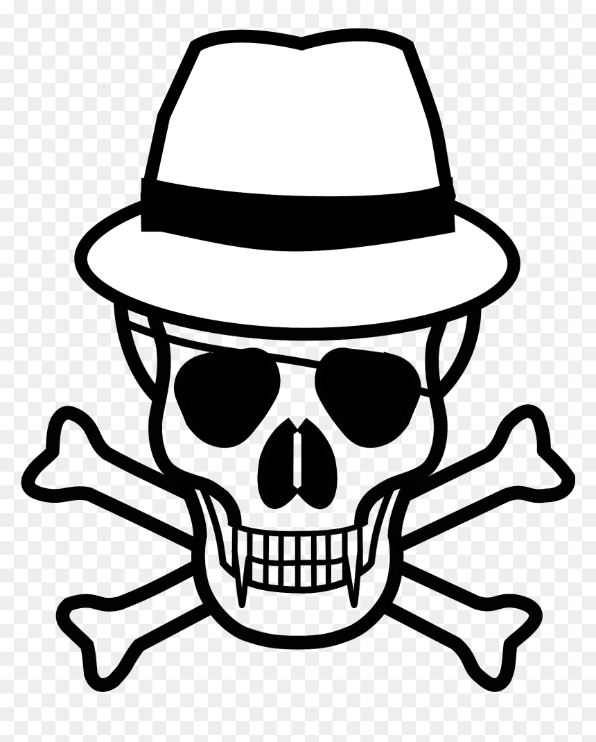 Skull And Crossbones, HD Png Download - crossbones png