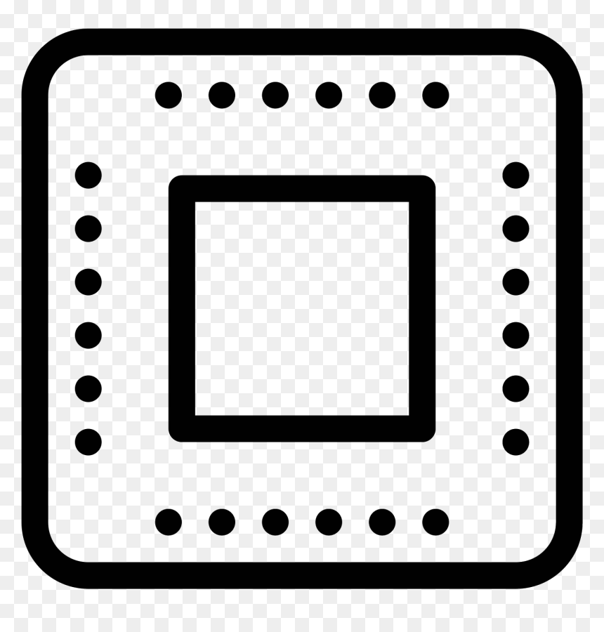 Microchip Vector Black And White - Yayoi Kusama, HD Png Download - microchip png