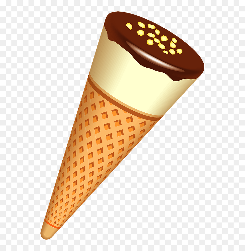 Giant Cone Ice Cream Clipart - Fontsanta Park, HD Png Download - ice cream clipart png