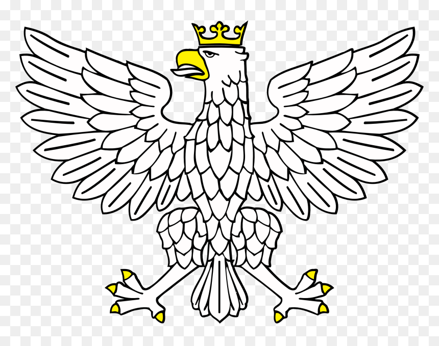 Eagle With A Crown, HD Png Download - eagle clipart png