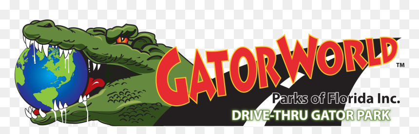 Kgs Gator World - Gatorworld Wildwood Fl, HD Png Download - gators logo png