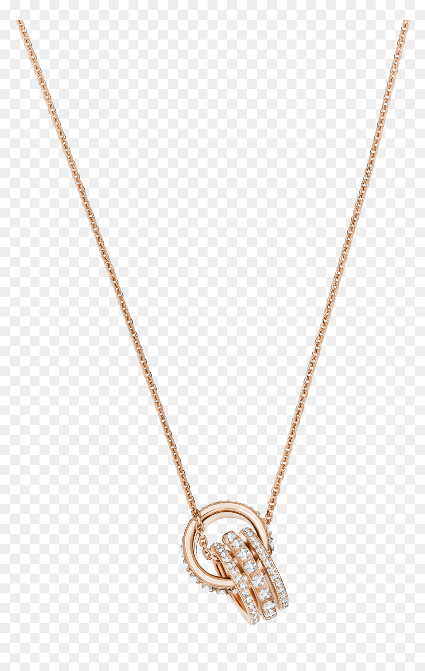 Further Pendant, White, Rose Gold Plating - Necklace, HD Png Download - gold plate png