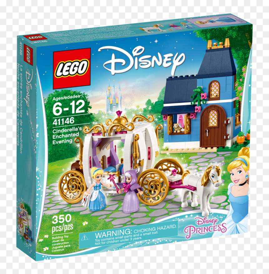 Lego Disney Princess Kaina, HD Png Download - cinderella carriage png
