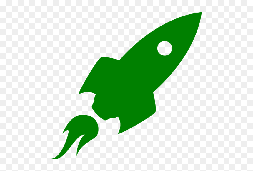 Clipart Rocket Ship Black, HD Png Download - rocket icon png