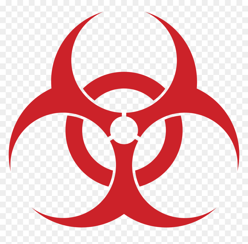Biohazard Sign Png Free Download - Transparent Biohazard Symbol Png, Png Download - free sign png