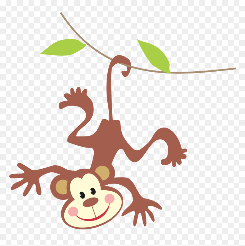 Monkeys Clip Art Png, Transparent Png - baby monkey png