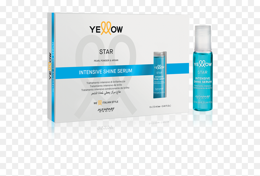 Intensive Shine Serum - Yellow Star Intensive Shine Serum, HD Png Download - star shine png