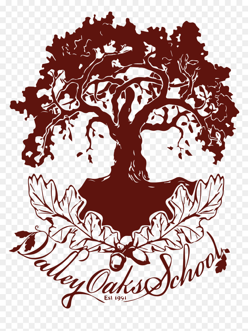 Simple Oak Tree Drawing , Png Download - Cypress Tree Clip Art, Transparent Png - tree drawing png