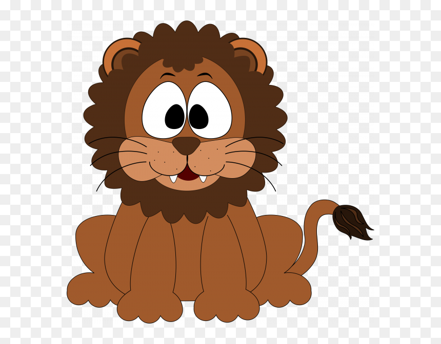 Cartoon Lion Transparent, HD Png Download - lions png