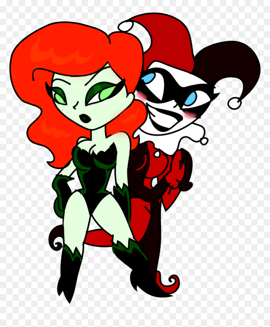Ivy Clipart Pretty - Transparent Harley Quinn Png, Png Download - poison ivy png