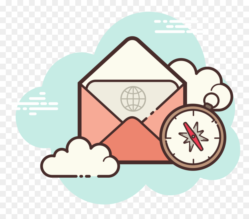Open Envelope Navigator Icon - Online Shop Icon Png, Transparent Png - envelope icon png