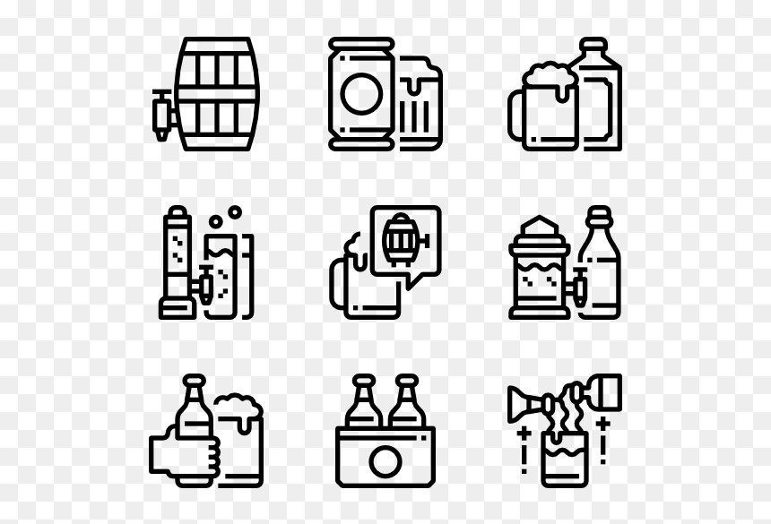 Museum Icons, HD Png Download - beer icon png