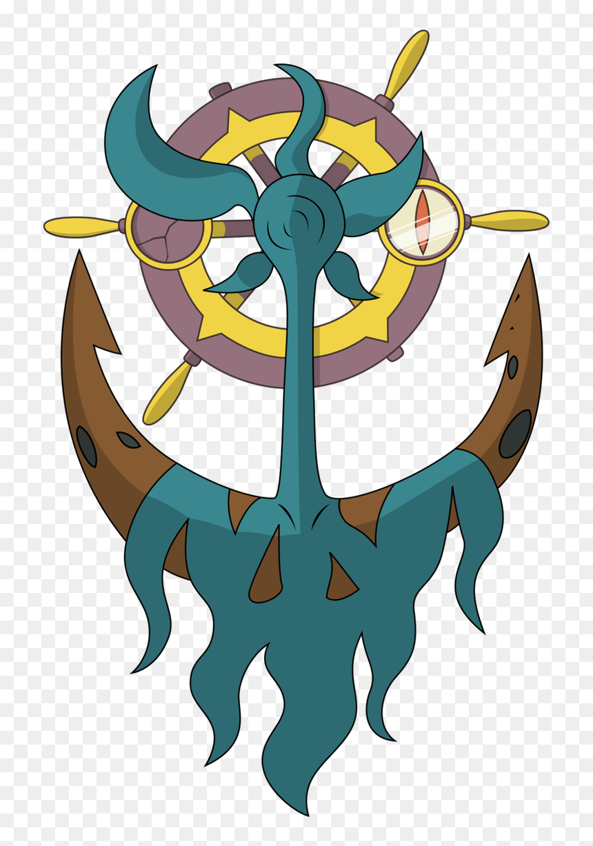 Dhelmise"s Chain-like Green Seaweed Can Stretch Outwards - Dhelmise Transparent Background, HD Png Download - shiny eyes png