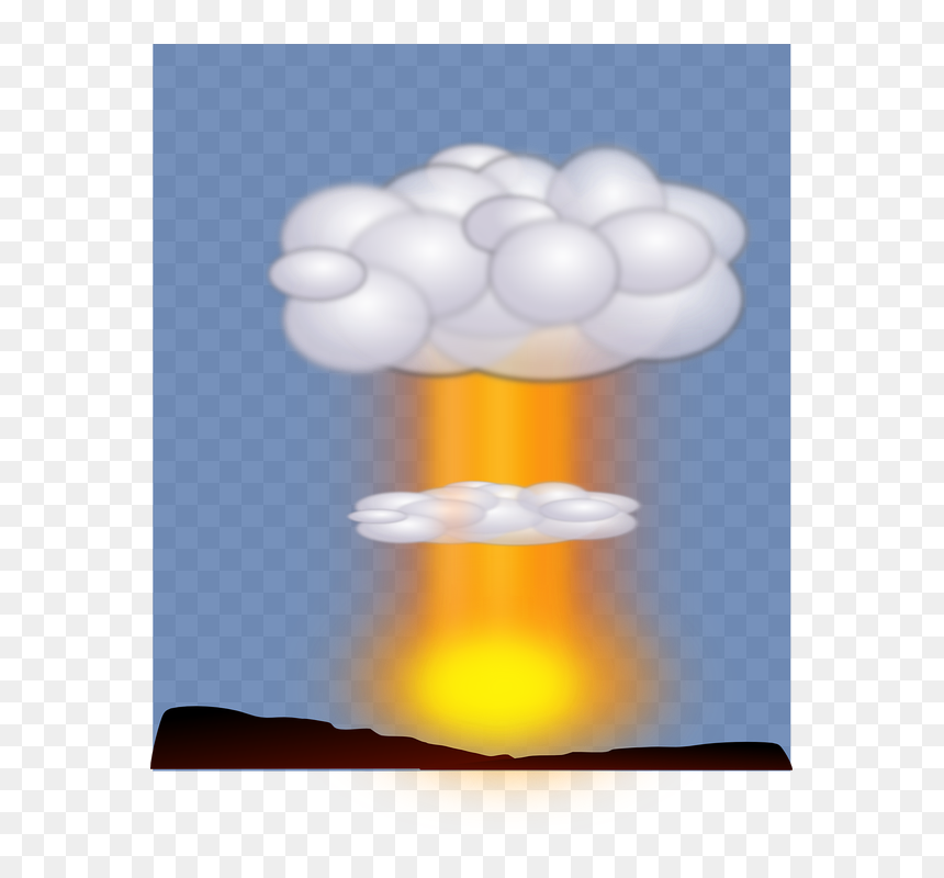 Explosion Clip Art, HD Png Download - atomic bomb png