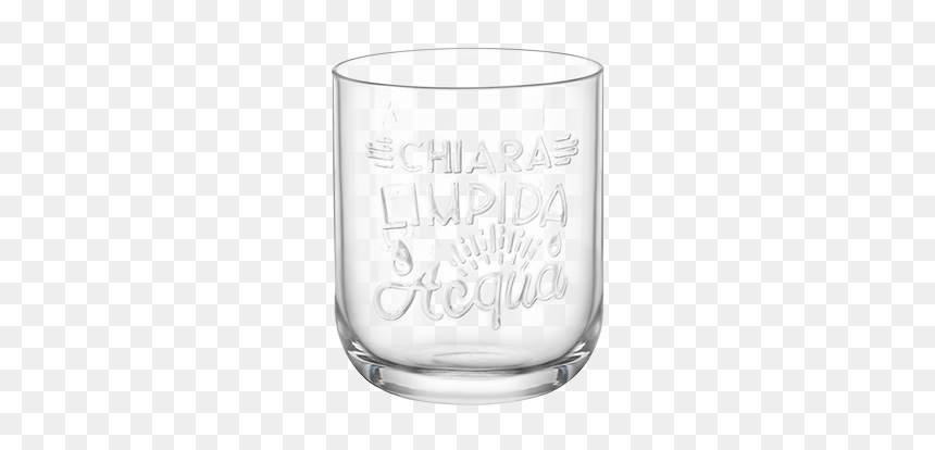 Glasses Bormioli Graphica, HD Png Download - cup of water png