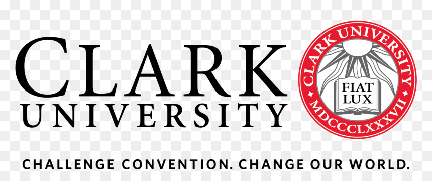 Clark University Horizontal Red Tag - Clark University Worcester Logo, HD Png Download - red tag png