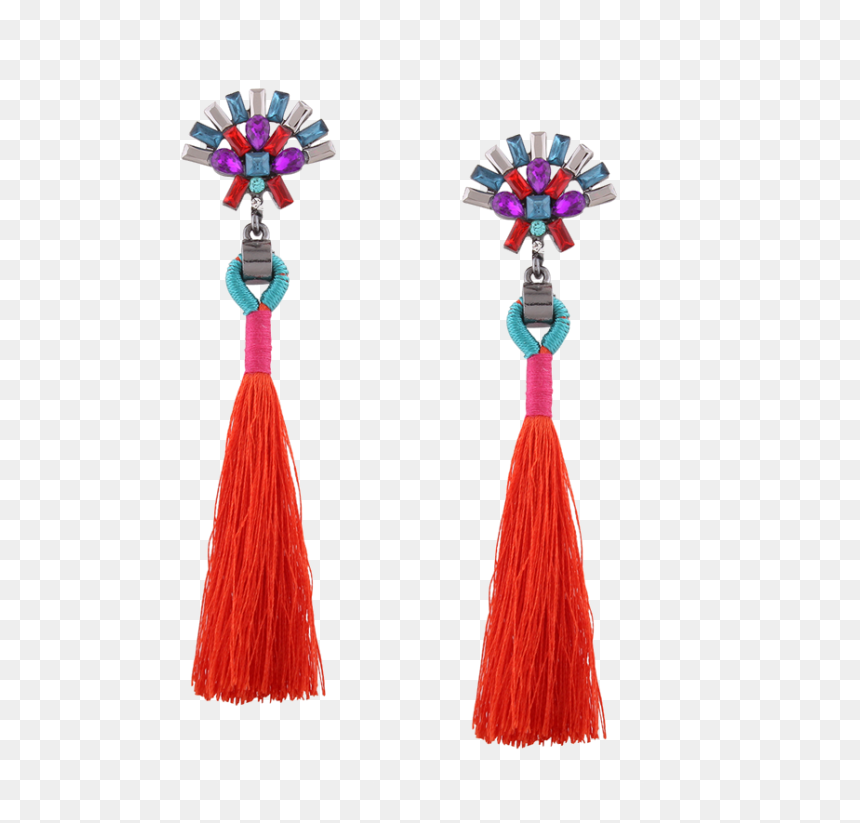 Tassel Png Page - Earring, Transparent Png - tassel png