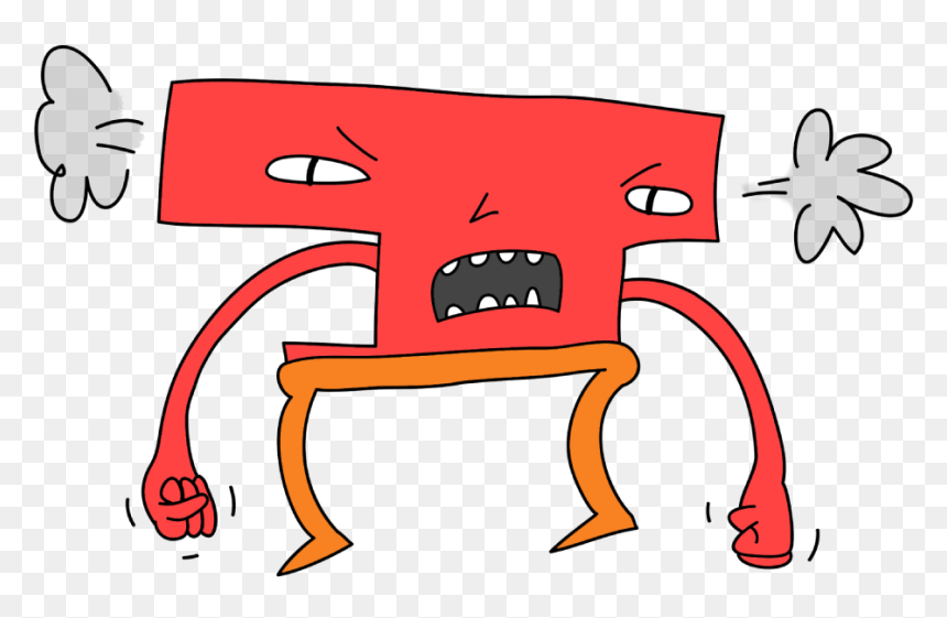 Cartoon, HD Png Download - anger png