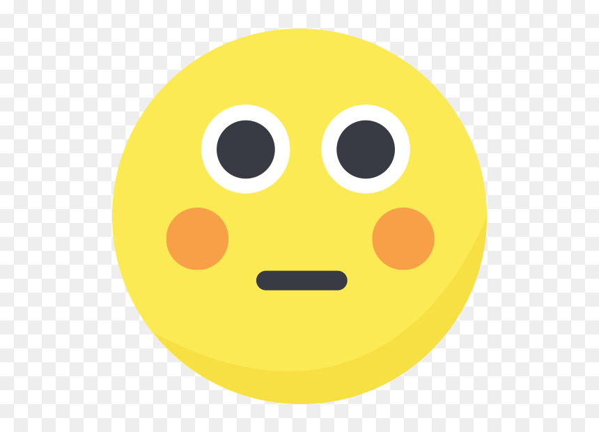 Circle, HD Png Download - embarrassed emoji png