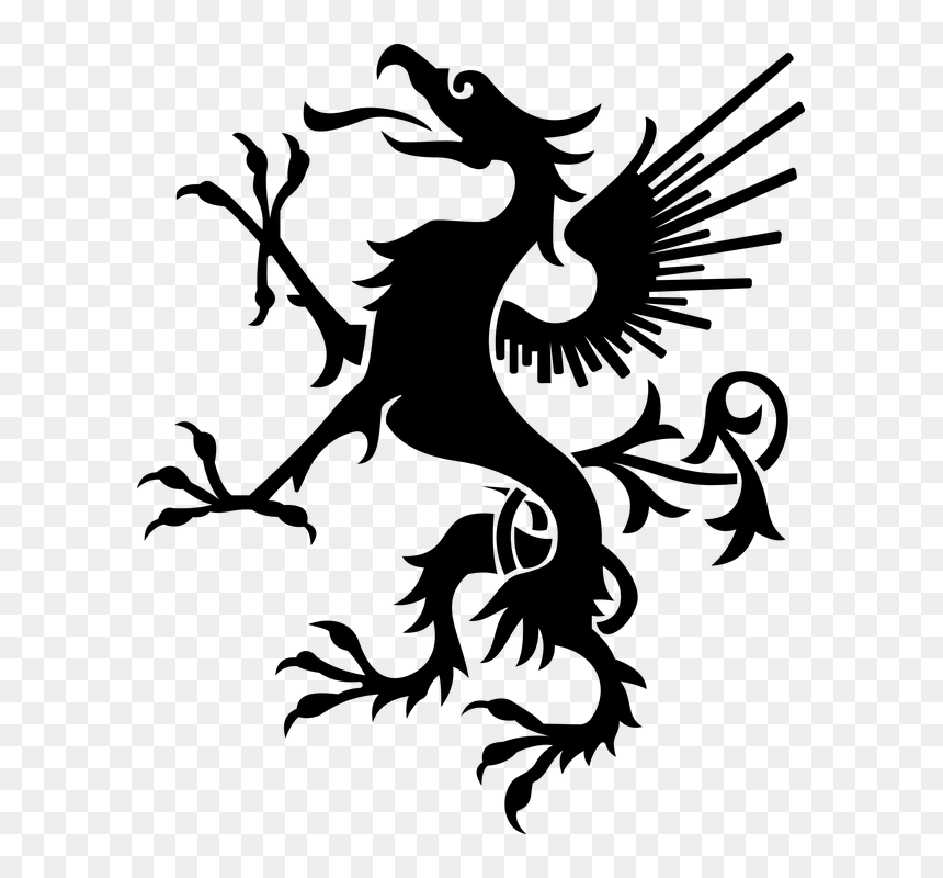 Griffin Heraldry, HD Png Download - griffin png