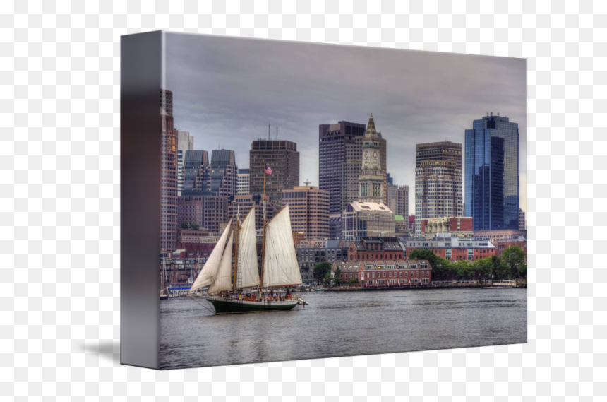 Skyline, HD Png Download - boston skyline png