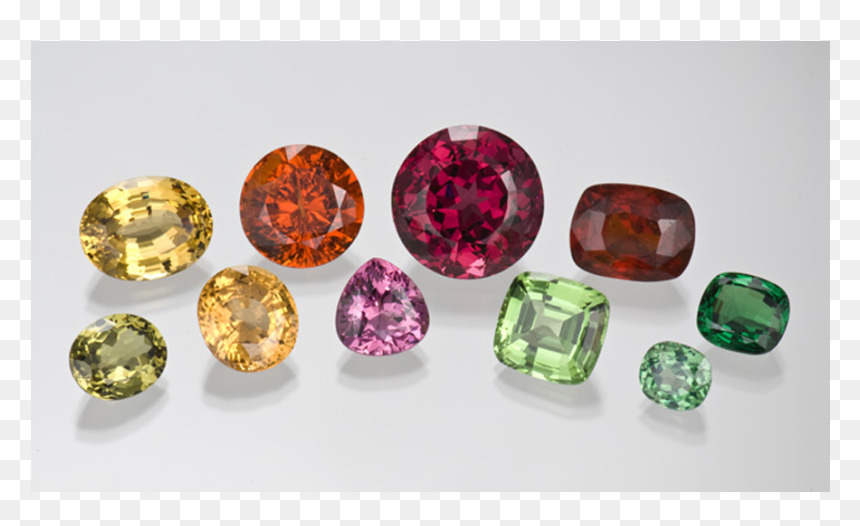 The Many Colours Of Garnet - Garnet Gemstone, HD Png Download - garnet png