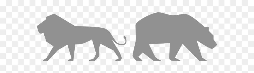 Silhouette, HD Png Download - lion silhouette png