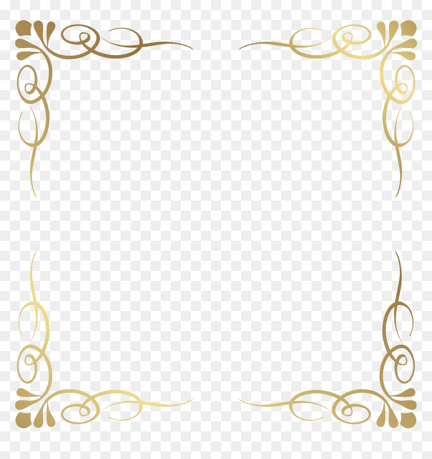 Decorative Border Clipart Transparent - Frame Png Free Download, Png Download - border clipart png