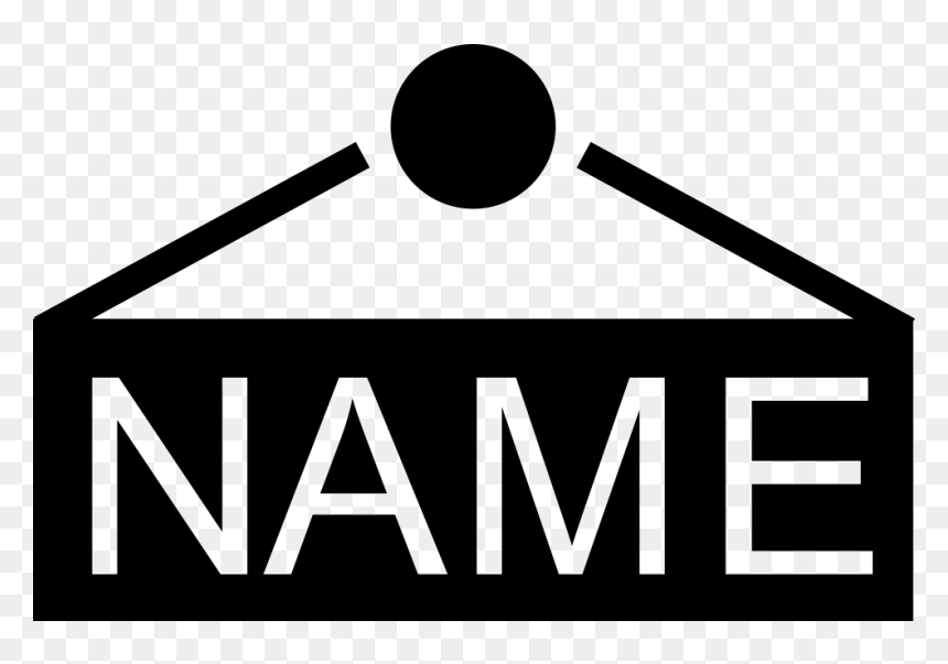 Ab Gamer , Png Download - Sign, Transparent Png - name tag png