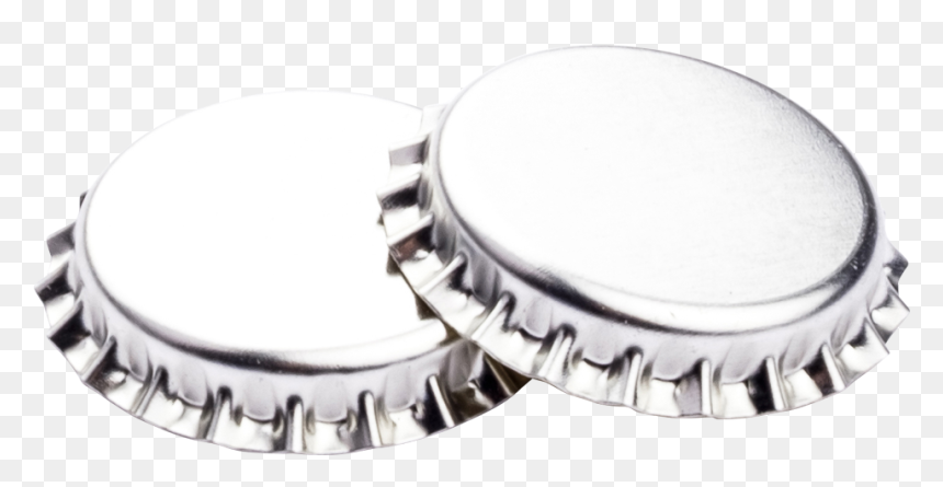 26mm Silver Crown Cap Photo - Circle, HD Png Download - silver crown png