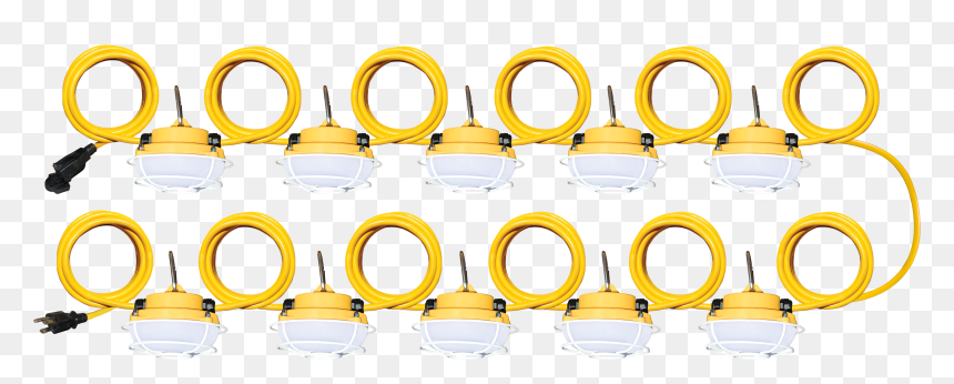 Portable String Lighting 80w - Circle, HD Png Download - string light png
