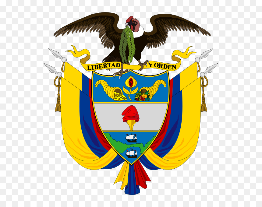 Transparent Bandera De Colombia Png - Coat Of Arms Of Colombia, Png Download - bandera colombia png