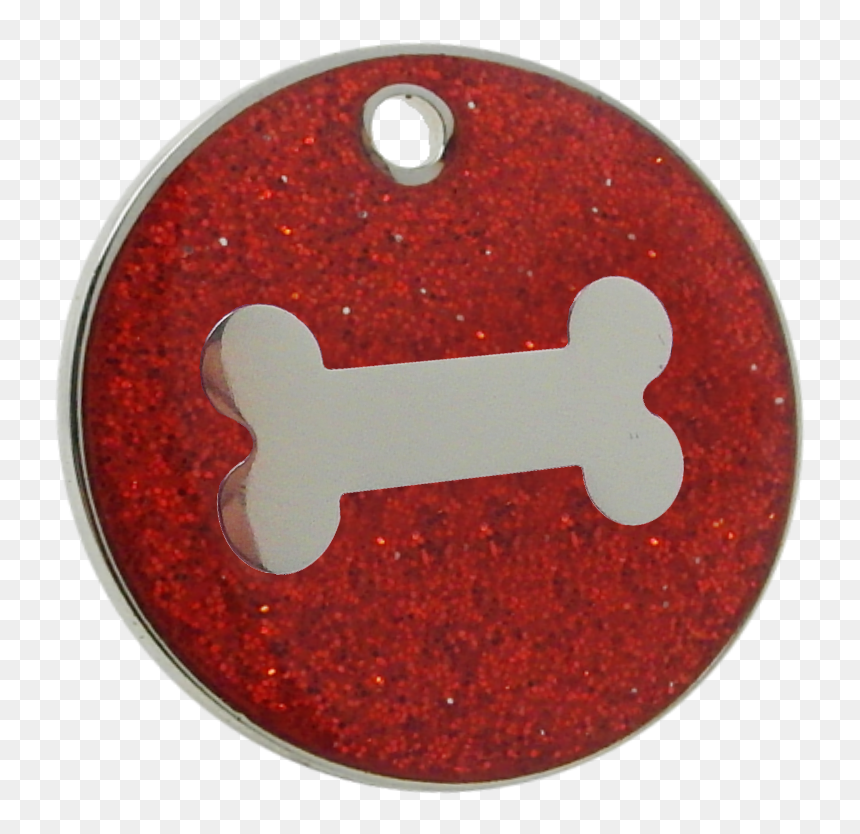 Glitter Pet Id Name Tag - Poodle, HD Png Download - name tag png