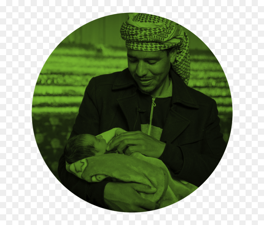 Man With Child - Sitting, HD Png Download - social png
