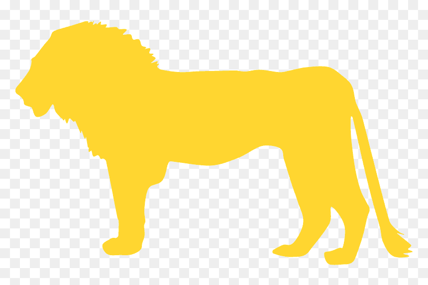Observation Deck, HD Png Download - lion silhouette png