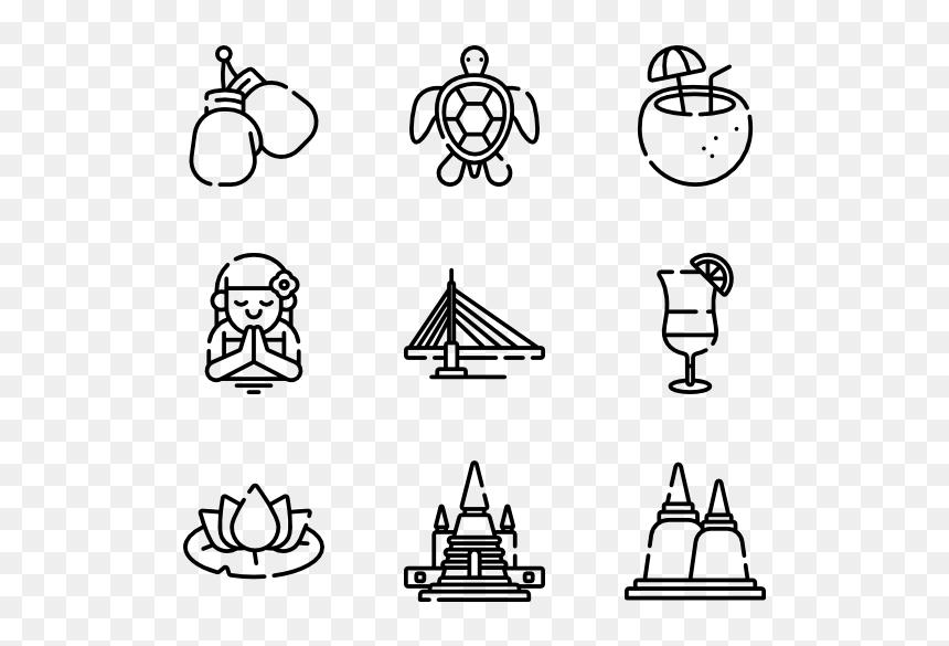 Thai Clip Arts, HD Png Download - books icon png