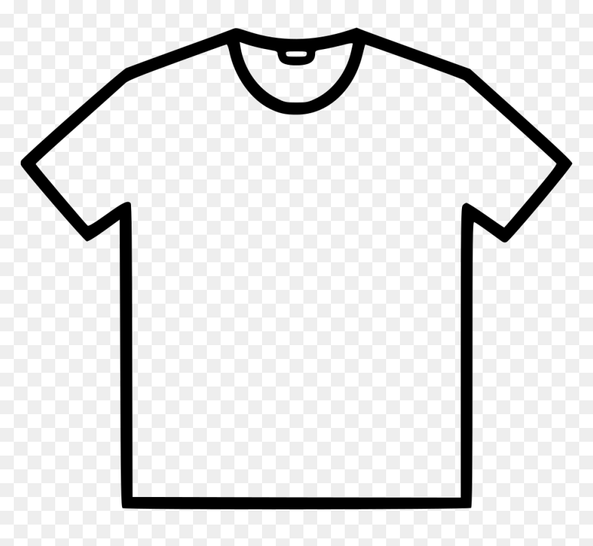 Clipart Shirt Svg - Shirt Cartoon Coloring Page, HD Png Download - neck png