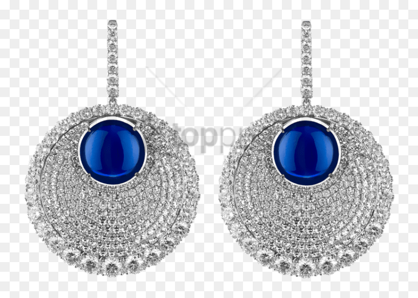 Free Png Download Diamond Earrings Png Png Images Background - Jewellery, Transparent Png - earring png