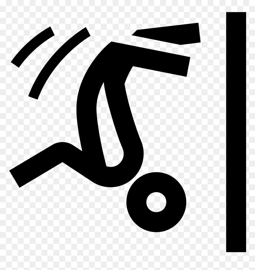 It"s A Logo Of Parkour Reduced To A Man Doing A Back - Graphic Design, HD Png Download - parkour png