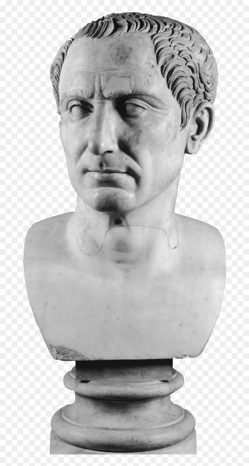 Collezione Farnese Museo Archeologico Napoli, HD Png Download - roman bust png