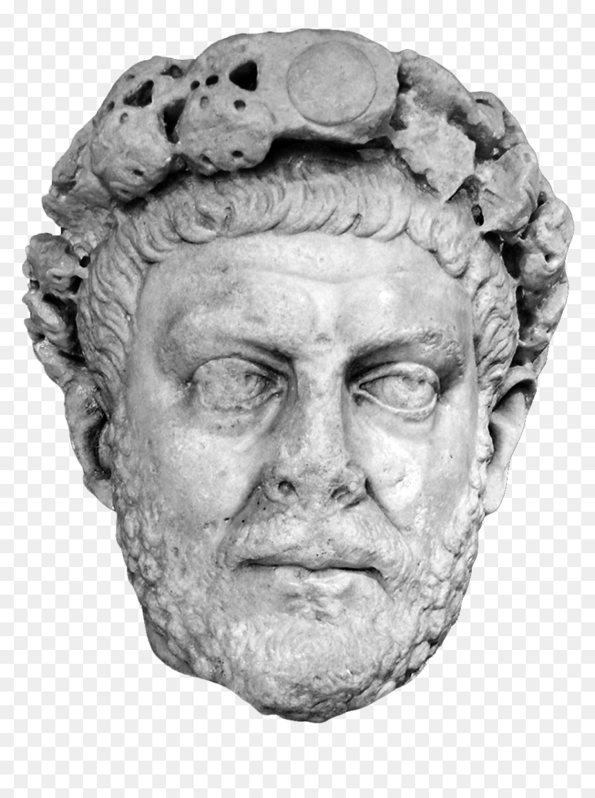 Roman Emperor Diocletian, Png Download - Gaius Furius Sabinius Aquila Timesitheus, Transparent Png - roman bust png