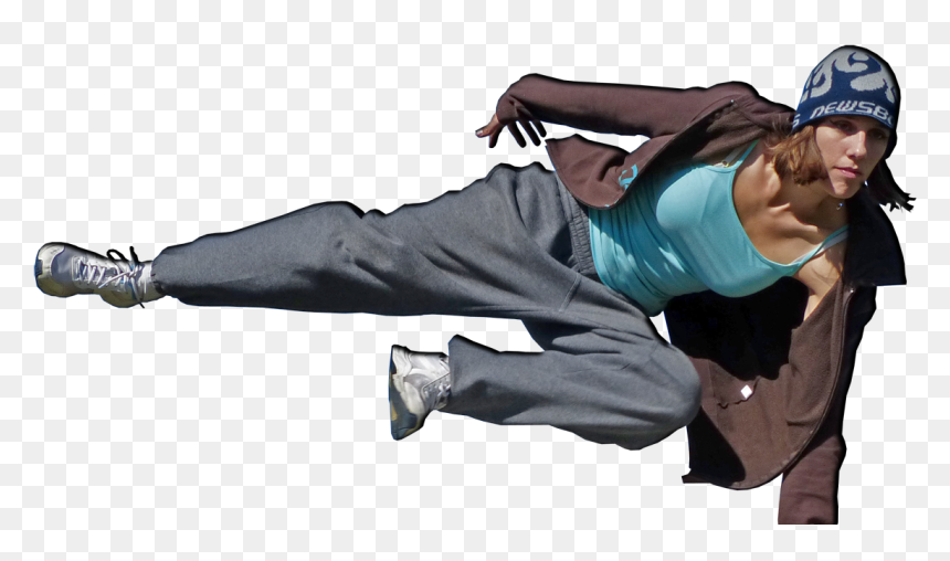 Parkour Women, HD Png Download - parkour png