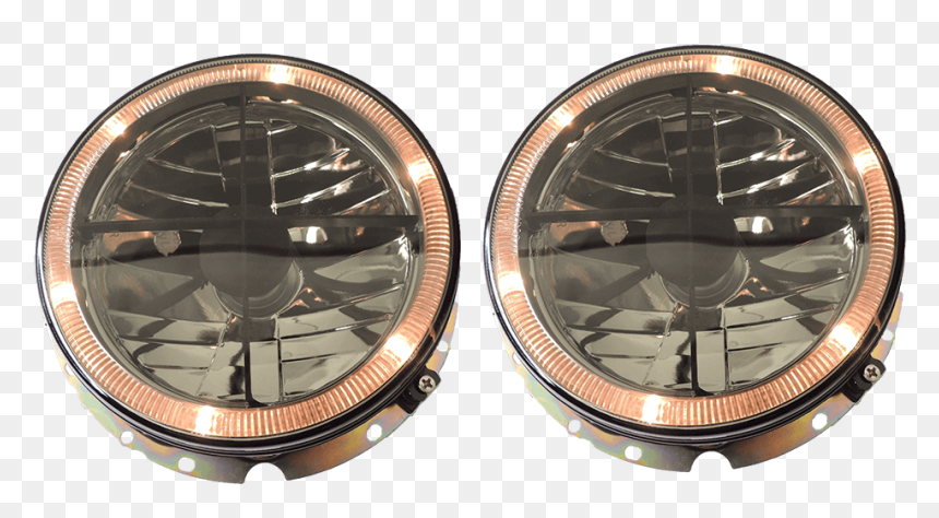 Headlight Crosshair With Halo Ring For Volkswagen T2, HD Png Download - smoke ring png