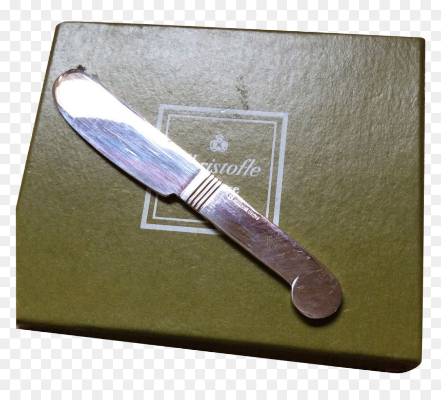 Christofle Small Butter Knives Set, HD Png Download - butter knife png