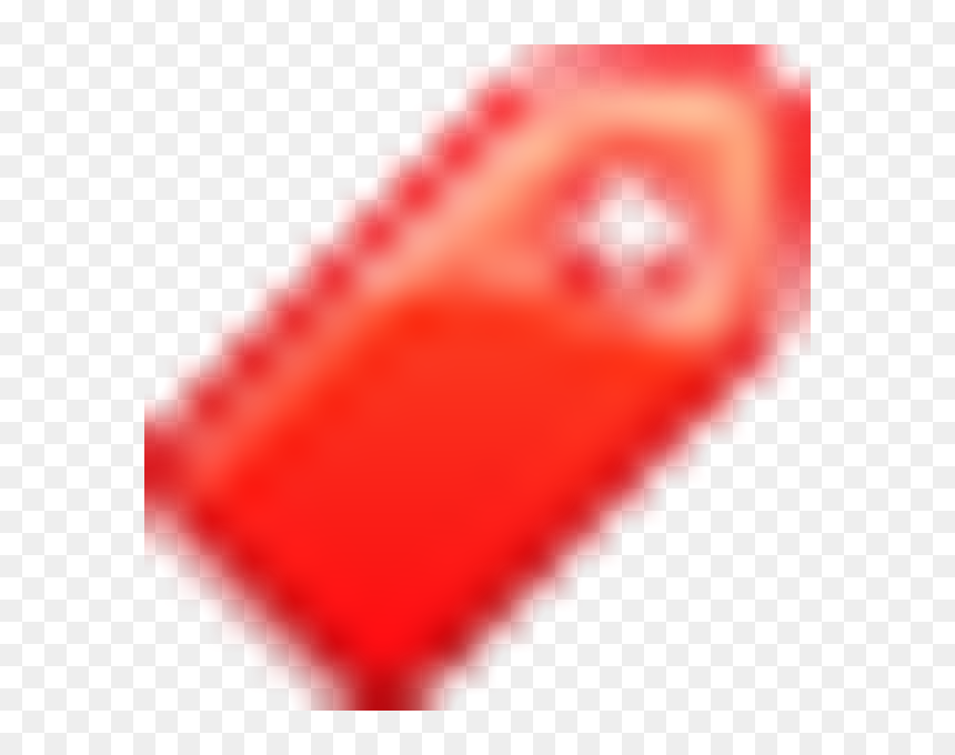 Carmine, HD Png Download - red tag png
