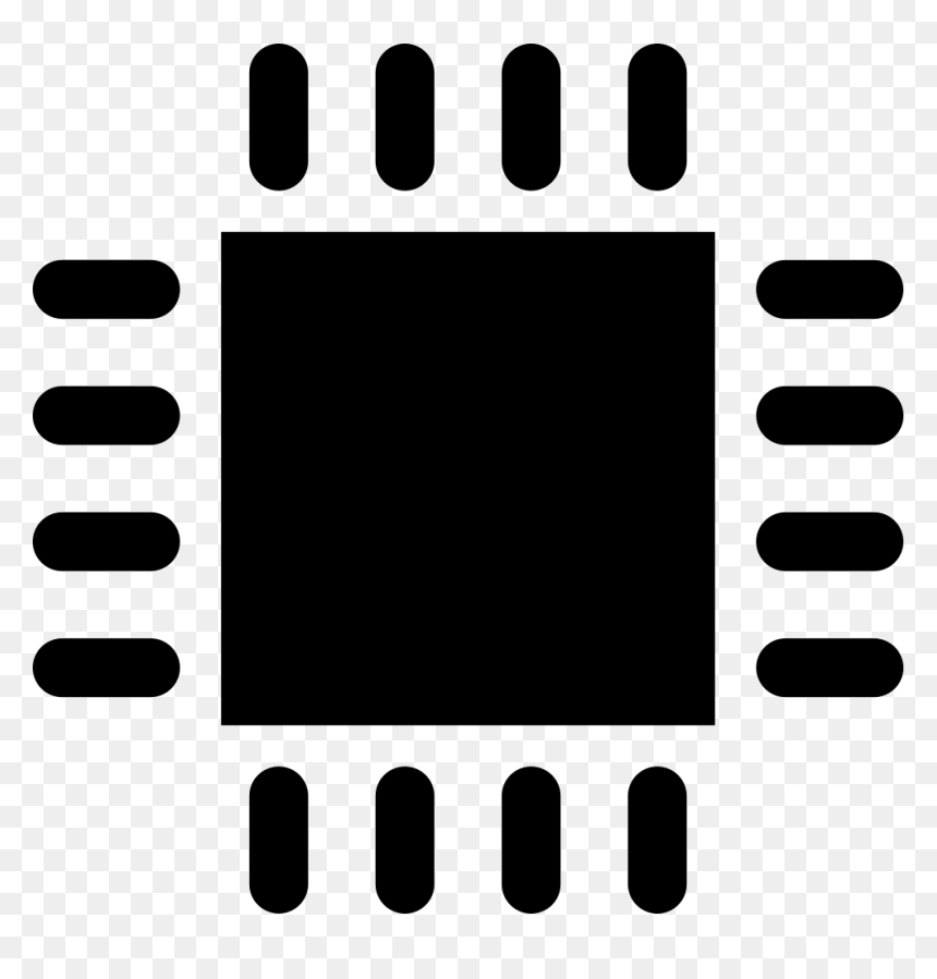 Microchip - Electronics Icons, HD Png Download - microchip png
