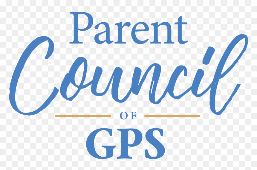 Parent Council Of Gps Logo - Calligraphy, HD Png Download - gold parental advisory png