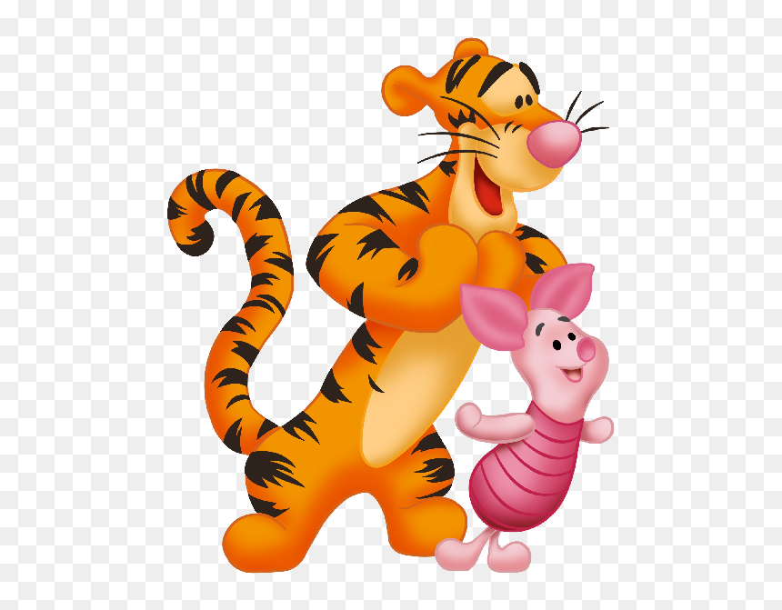 Winnie The Pooh Page12 - Tiger And Piglets Winnie The Pooh, HD Png Download - pooh png