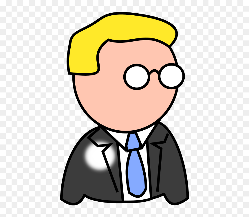 Businessman Clipart Simple, HD Png Download - snow man png
