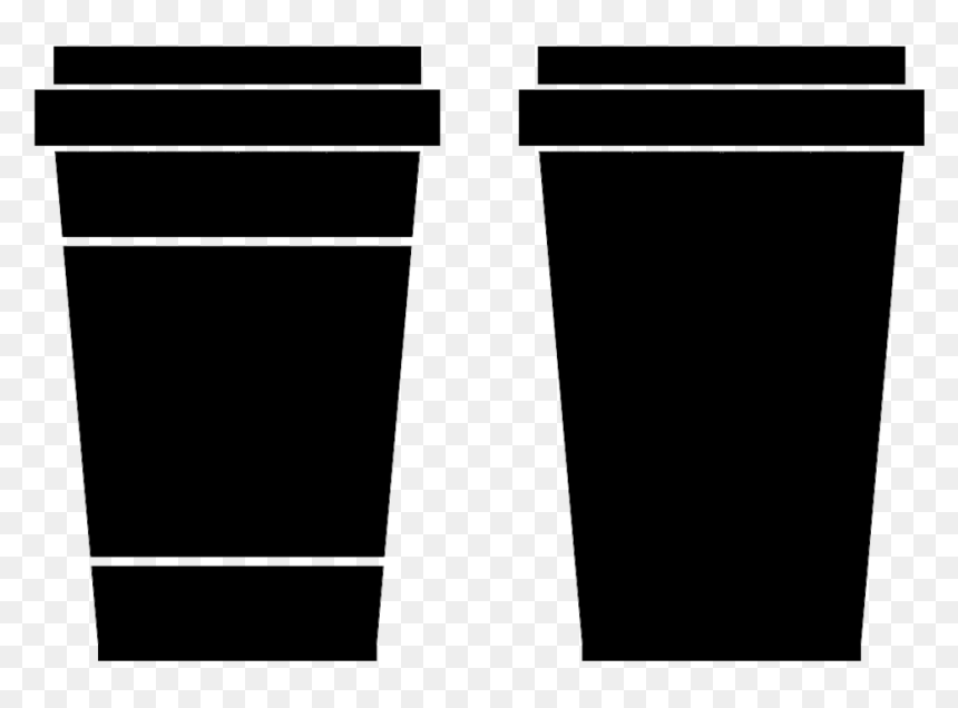 Coffee With Cream Png Clipart Pictureu200b - Go Coffee Cup Silhouette, Transparent Png - coffee cup silhouette png